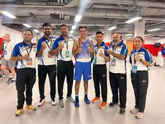 
      
      Hitesh, Sachin lead India's winning start at World Boxing Cup
      
      