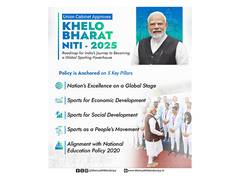 
      
      Union Cabinet approves National Sports Policy
      
      