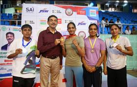 
      
      Nitu, Lovlina shine at Elite Women’s Boxing Tournament 
      
      