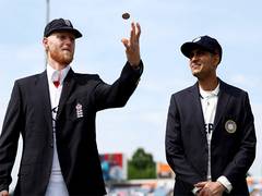 
      
      Edgbaston Test: England win toss; opt to bowl first against India
      
      