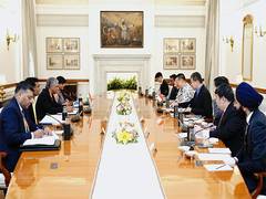 
      
      MEA Secy P Kumaran meets Singapore Foreign Affairs Permanent Secy
      
      