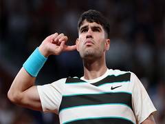 
      
      Wimbledon: Carlos Alcaraz marches to round three
      
      