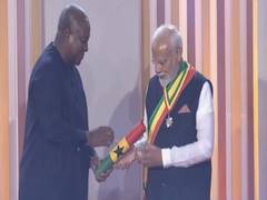 
      
      “Matter of immense pride”:PM Modi conferred with Ghana’s highest
      
      