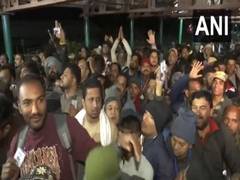 
      
      Excellent arrangement: Devotees hail facilities as they depart fo
      
      