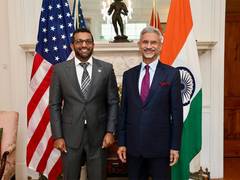 
      
      Jaishankar, FBI Director Kash Patel hold talks
      
      