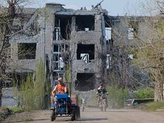 
      
      Russia claims control over Luhansk as US halts weapons promised
      
      
