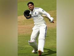 
      
      Gill's historic marathon double ton takes India to 564/7 (Day 2)
      
      
