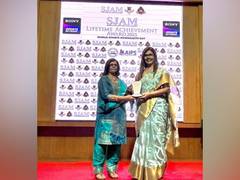 
      
      Suma Shirur honoured with SJAM Lifetime Achievement Award
      
      