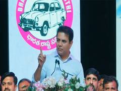 
      
      KTR slams Rahul Gandhi over completion of one year as LoP
      
      