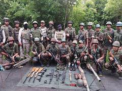 
      
      Manipur police recover several arms and ammunitions
      
      