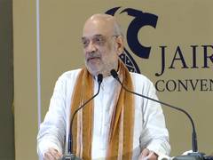 
      
      Amit Shah attends inauguration ceremony of 'Jairaj Sports Centre'
      
      