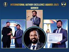 
      
      Dr. Kurian Ninan Receives International Author Excellence Award 
      
      