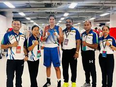 
      
      Nupur storms into final, Abhinash Jamwal secures semi-final spot 
      
      