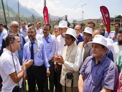 
      
      J-K: Shivraj Singh Chouhan visits SKUAST-K horticulture gardens
      
      