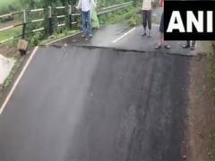 
      
      MP: Culvert collapses on Narsinghpur-Narmadapuram highway
      
      