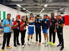 
      
      Meenakshi, Pooja, Hitesh lead charge at World Boxing Cup
      
      