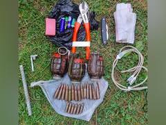
      
      J-K: Terrorist hideout busted in Poonch 
      
      