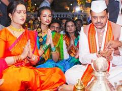 
      
      CM Devendra Fadnavis, family participate in ‘Ashadhi Ekadashi’ 
      
      