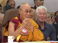 
      
      Actor Richard Gere attends Dalai Lama's 90th birthday 
      
      
