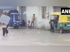 
      
      Gujarat: Heavy rainfall triggers waterlogging in Ahmedabad
      
      