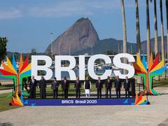 
      
      PM Modi joins BRICS leaders for family photo at 17th BRICS Summit
      
      
