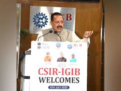 
      
      Union Minister Jitendra Singh inaugurates 'National Biobank' 
      
      