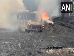 
      
      Massive fire breaks out at truck terminal godown in Navi Mumbai
      
      