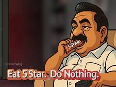 
      
      Eat 5 Star, Do Nothing: DMK targets Palaniswami with satire post
      
      