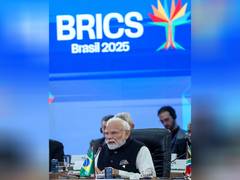 
      
      PM Modi's Brazil visit sees discussions on BRICS agenda
      
      