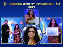 
      
      V. Shruti Devi Honoured at International Author Excellence Awards
      
      