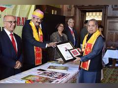 
      
      Madhav Agasti receives Bharat Gaurav Award in British Parliament
      
      