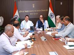 
      
      Uttarakhand CM Dhami meets Union Minister Shivraj Chouhan
      
      