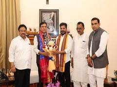 
      
      CM Revanth Reddy meets Union Sports Minister Mandaviya
      
      