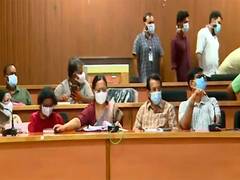 
      
      Kerala Health Minister Veena George chairs review meeting on prev
      
      