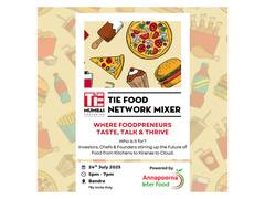 
      
      TiE Mumbai to Host another Edition of TiE Food Network 
      
      