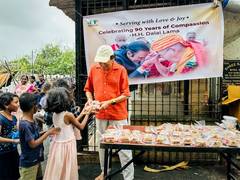 
      
      Dr. Dinesh Shahra Celebrates HH the Dalai Lama’s 90th Birthday
      
      