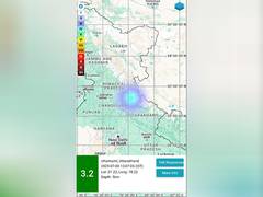 
      
      Earthquake of magnitude 3.2 hits Uttarakhand's Uttarkashi distric
      
      
