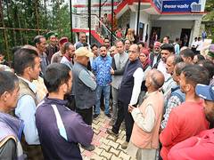 
      
      Jairam Thakur visits disaster-hit Deji village in Himachal
      
      
