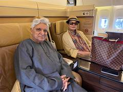 
      
      Shabana boards AI flight with Javed Akhtar to reach Wimbledon
      
      