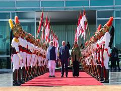 
      
      Narendra Modi becomes first Indian PM in 57 years to make...
      
      