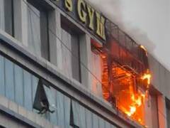 
      
      Fire breaks out at gym in Chhattisgarh's Raipur
      
      