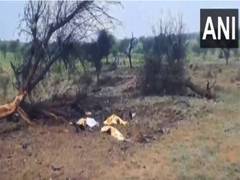 
      
      Both pilots killed after IAF Jaguar fighter jet crashes in Churu
      
      