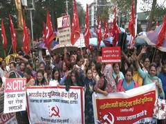 
      
      Nationwide strike hits HP: Workers, farmers rally in Shimla
      
      