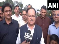 
      
      JP  Nadda visits flood-hit Mandi district in Himachal Pradesh
      
      