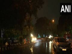 
      
      Heavy rainfall lashes parts of Delhi, NCR
      
      