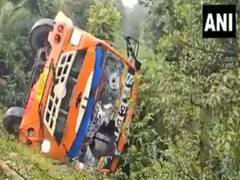 
      
      Seven injured as bus overturns in J-K’s Udhampur
      
      
