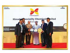 
      
      Himadri Speciality Chemical Ltd Honoured with the Golden Peacock 
      
      