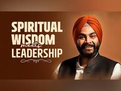 
      
      Acharya Satvinder to Headline Landmark Spiritual-Leadership Talk 
      
      