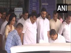 
      
      CR Patil visits injured victims of Gambhira Bridge Collapse 
      
      