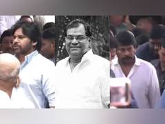 
      
       Chiranjeevi, Pawan Kalyan, visit Srinavasa Rao’s residence
      
      